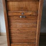 Old sliding phonograph cabinet