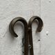 Vintage Swedish Wrought Iron Wall Candleholders from Ahrnebergs, Set of 2