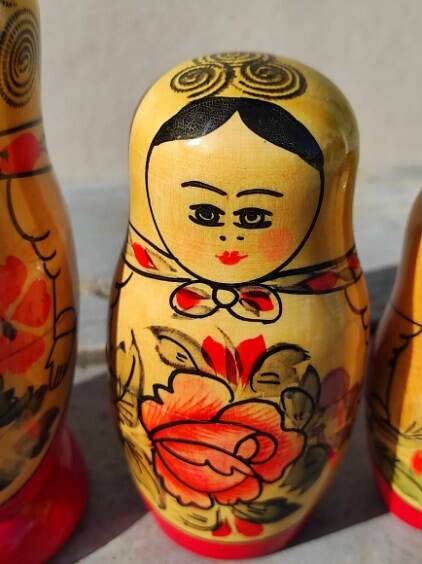 Russian matryoshka nesting dolls