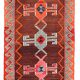 3x11 Anatolian Classic Kilim Runner Rug, 101x340Cm