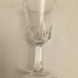 Set of 6 glasses with alcohol