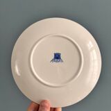 Set of 11 Gien earthenware dessert plates
