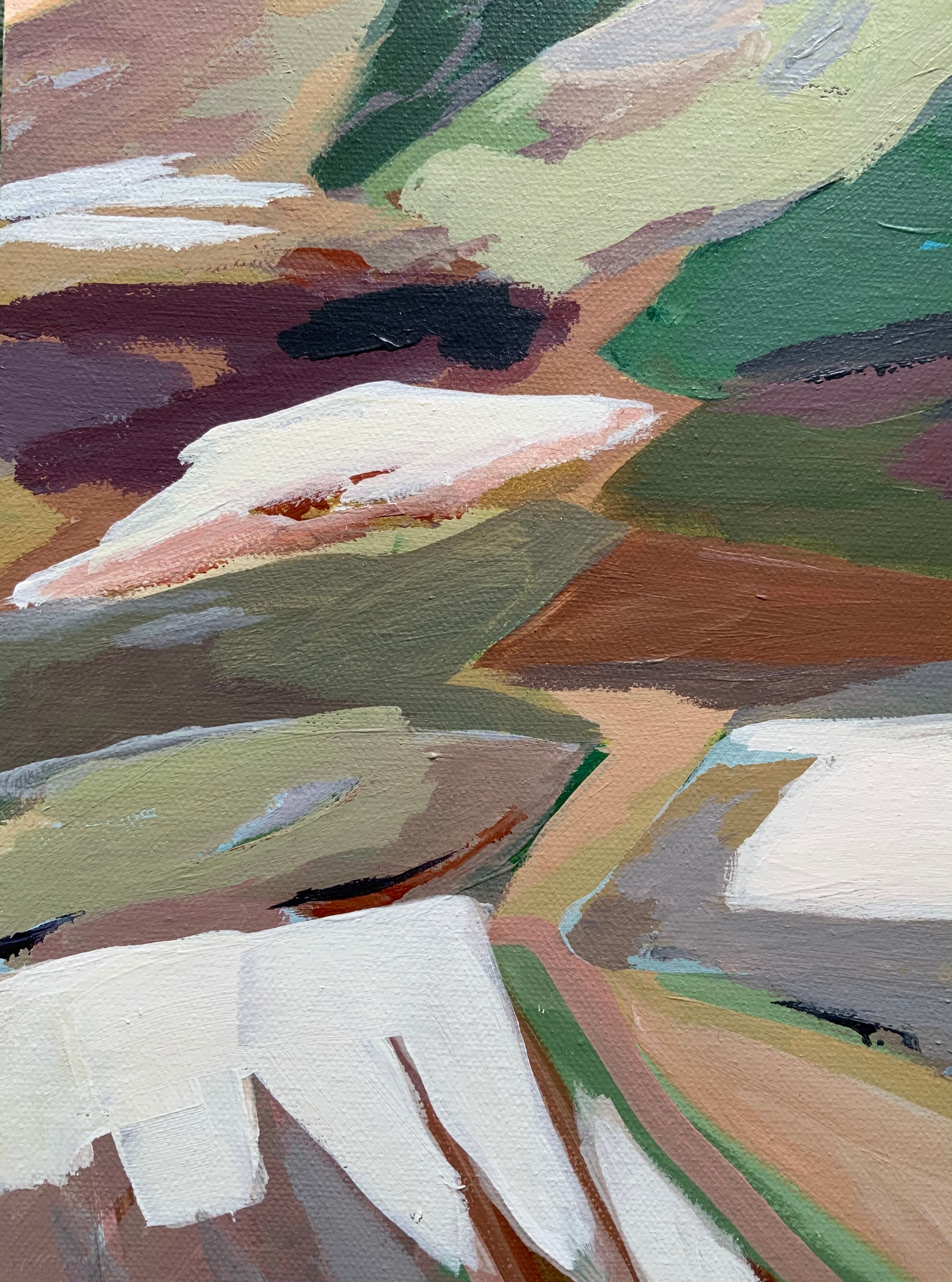 At dusk in the hills