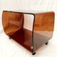 Meuble d'appoint en plexiglas fumé marron