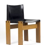 Set of 4 Monk dining chairs by Afra & Tobia Scarpa for Molteni, 1970s