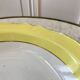 hollow dish Moulin des Loups canary yellow 50s