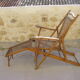 Old chaise longue circa 1900