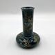 Small Gien vase in enamelled earthenware • Napoleon III