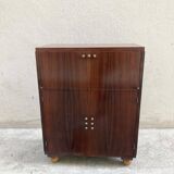 Mahogany bar cabinet