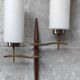 Large pair of modernist wall lights from LUNEL