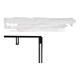 Saporiti 'onda' coffee table with granite top, italy, 1970's