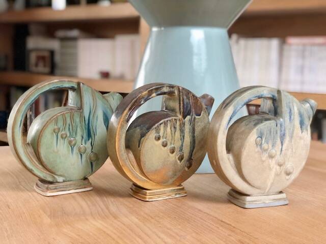 Art Deco ceramic vases