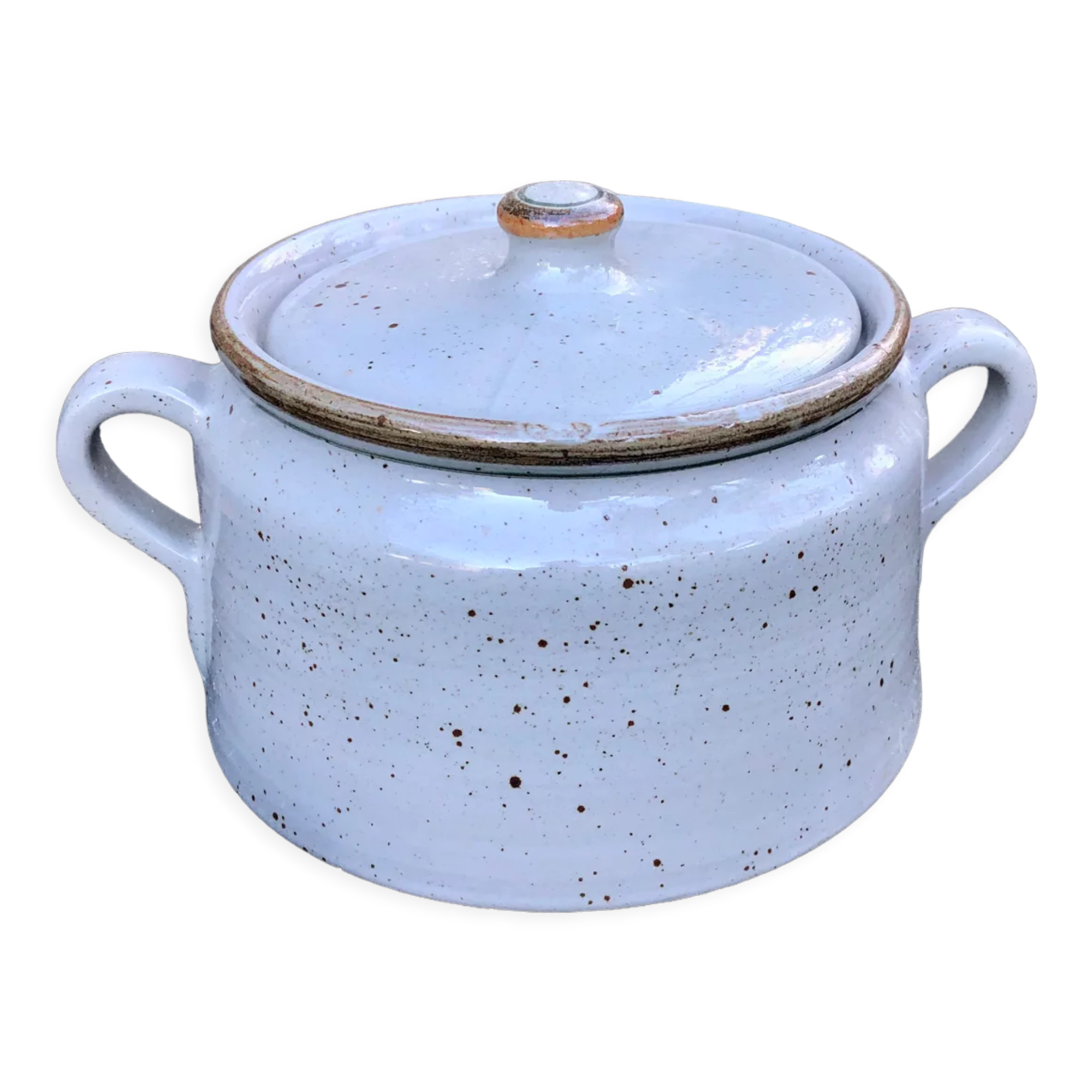 Glazed stoneware tureen