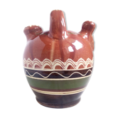 Water bottle with folk motifs