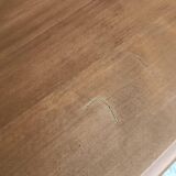 Renovated Art Deco table with 3 extensions.