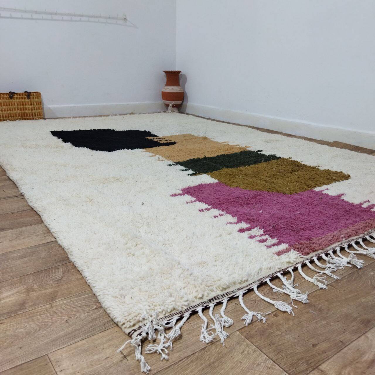 Handmade Moroccan Berber rug 314 x 210 cm