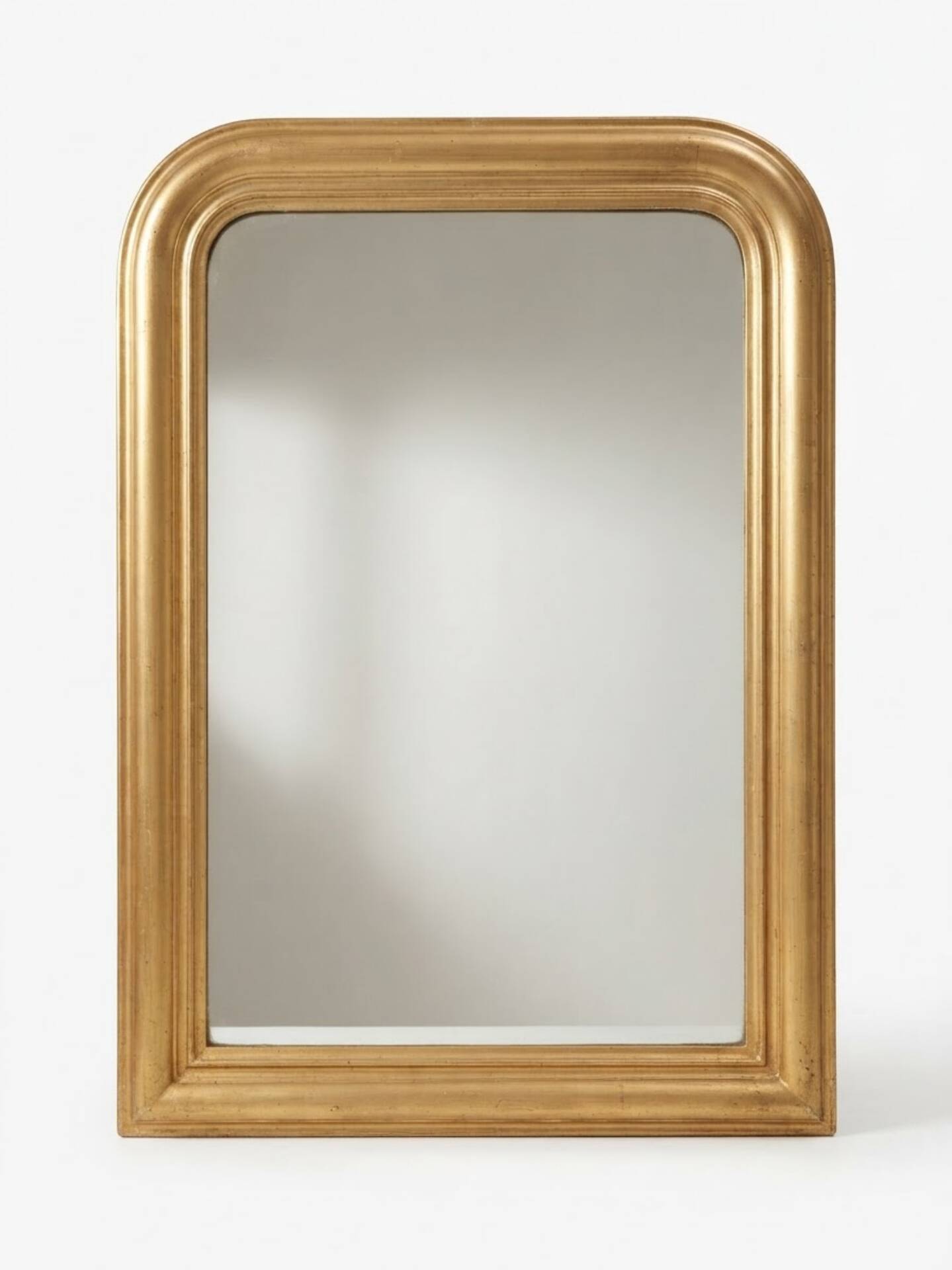 Golden mirror in Louis Philippe style
