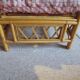 Vintage - Set of 2 woven rattan, bamboo and wood armchairs - Natural colour - 1980s