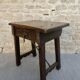 Table de nuit, chevet en bois massif, époque XVIIème