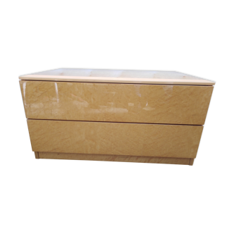 Vintage dresser, Paul Michel design, two drawers