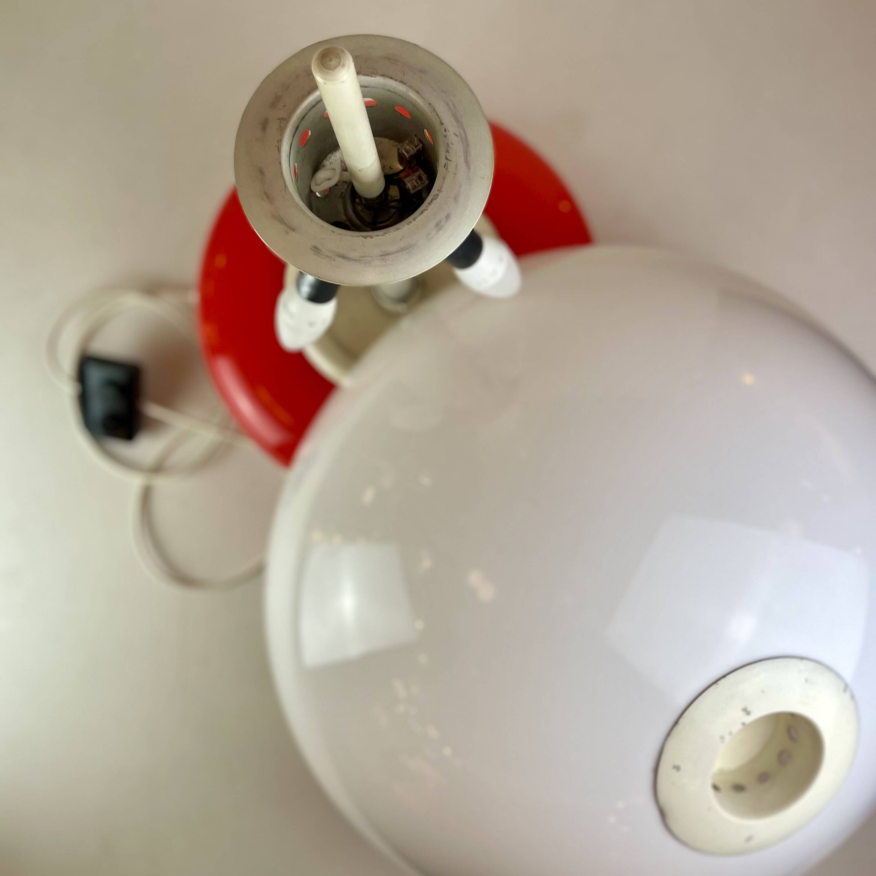 Table lamp in the style of Martinelli Luce, 1970s.