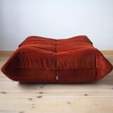 Set of Togo lounge chair and pouf by Michel Ducaroy for Ligne Roset, 1973