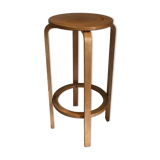 Scandinavian wooden top stool