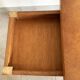 Table portefeuille vintage des années 60 en bois
