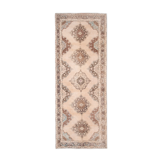 Vintage Turkish Oushak Runner 4'6" X 11'11"