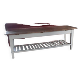 Very old entrance bench large coffee table console