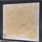 Alabaster harness brass foot