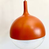 Vintage Ikea Väster Orange Space Age Pendant Lamp 1990 - Knut Hagberg Design