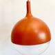 Vintage Ikea Väster Orange Space Age Pendant Lamp 1990 - Knut Hagberg Design