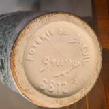 Vase, glazed ceramic, fat lava, signed bruno dose40, design 50s/60s