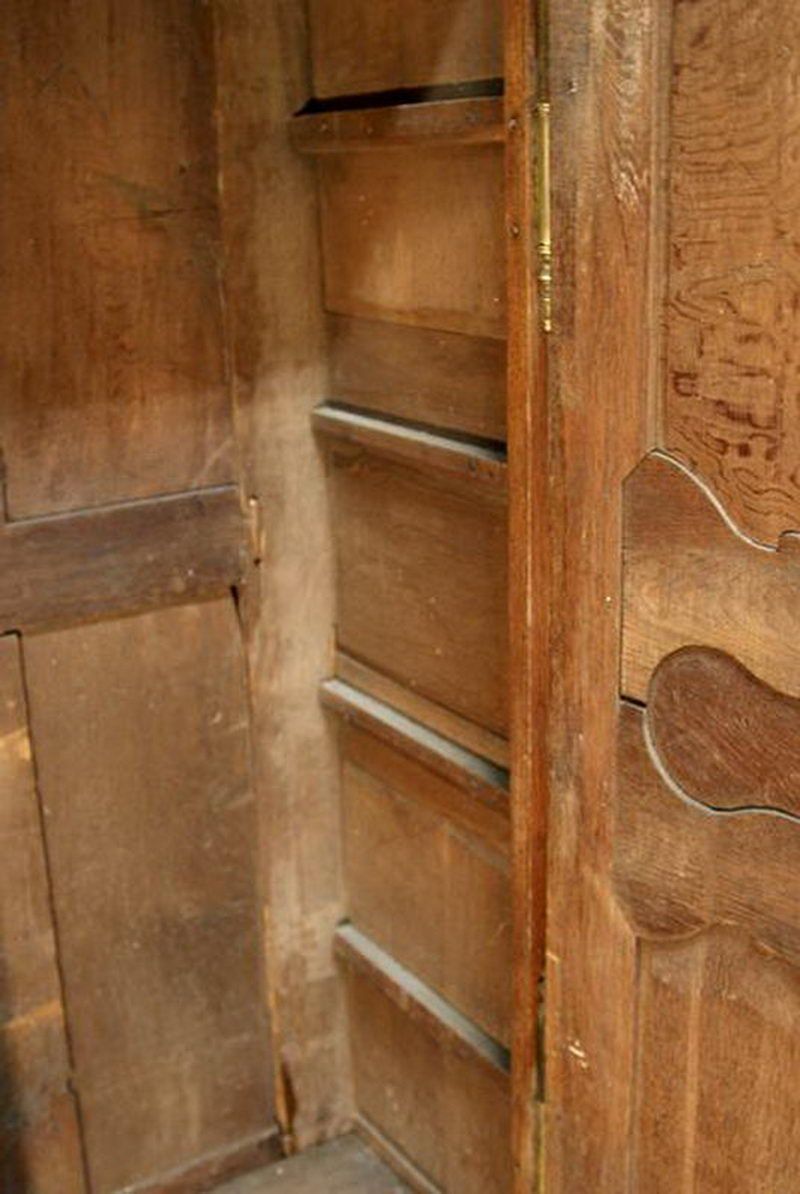 Wooden wardrobe