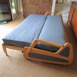 Sofa bed Gamba of 1963 re-upholstered