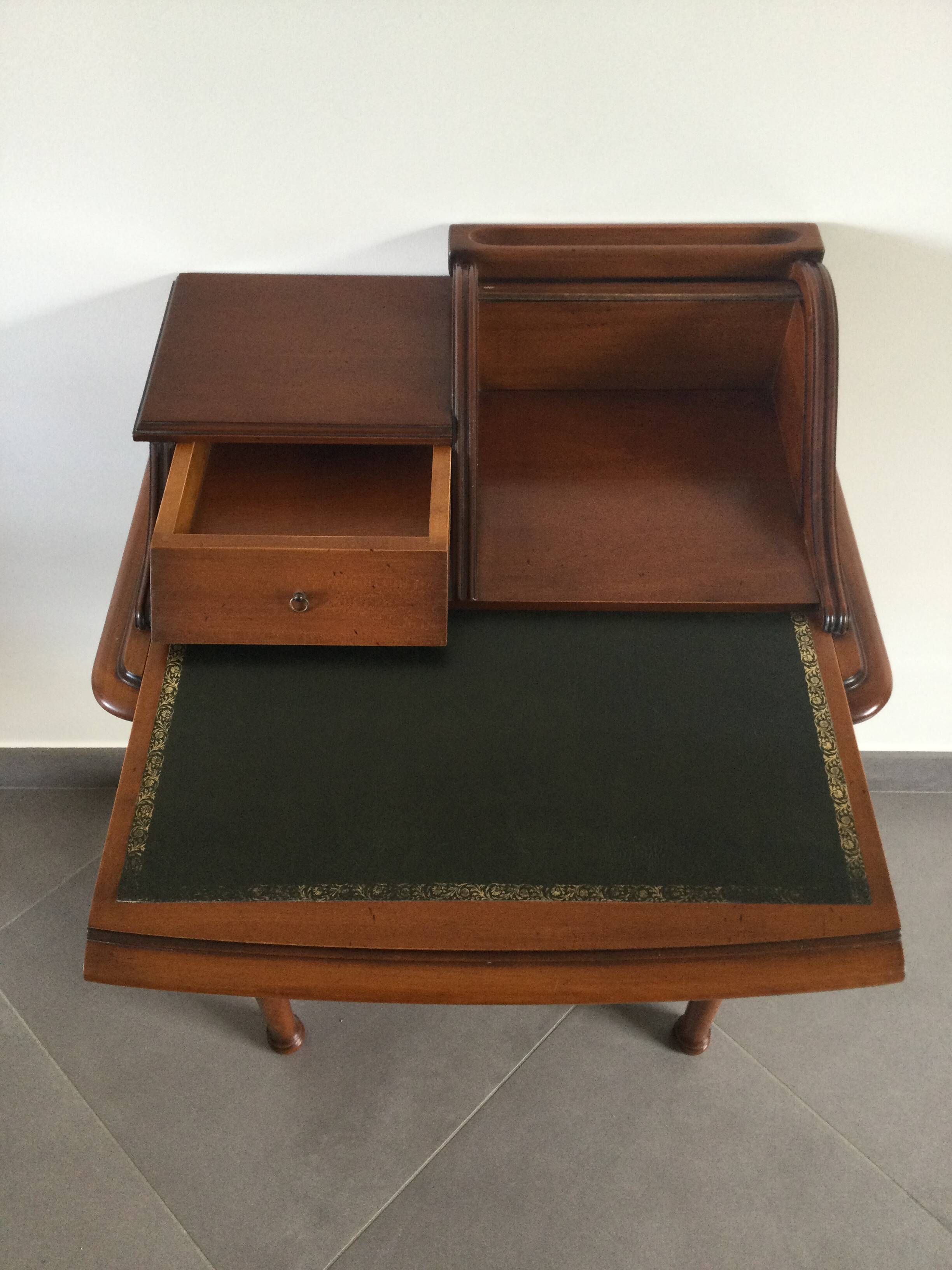 Cherry wood writing unit