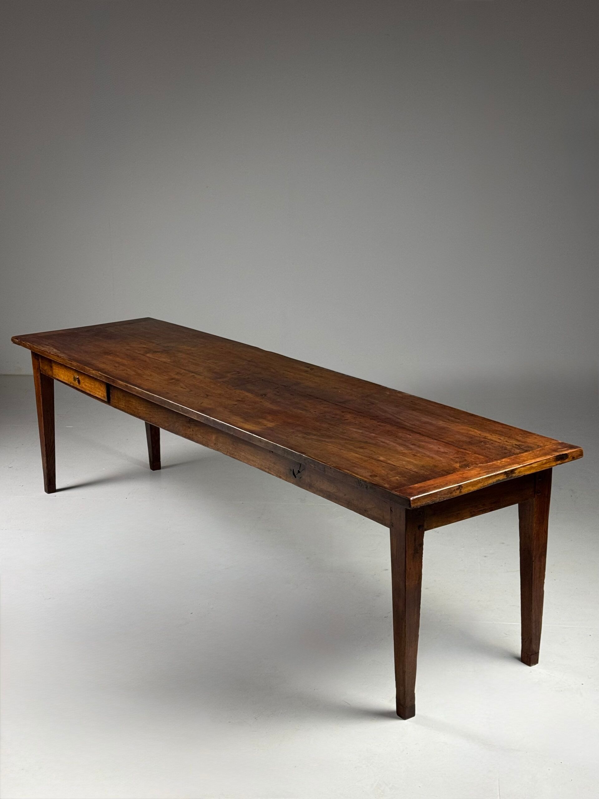 Table de ferme française de 292 cm