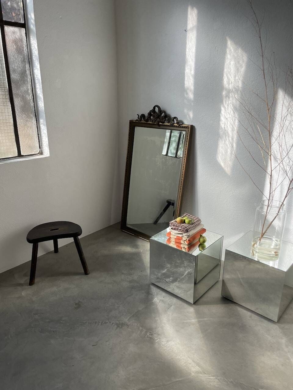 Miroir 1900 à rubans