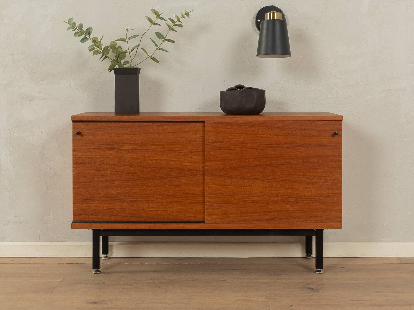 60s Dresser with Sliding Doors, Günter Renkel