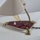 Pair of vintage brass wall or table lamps from the 1950s.