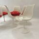 6 chaises pivotante Knoll Eero Saarinen vers 1970