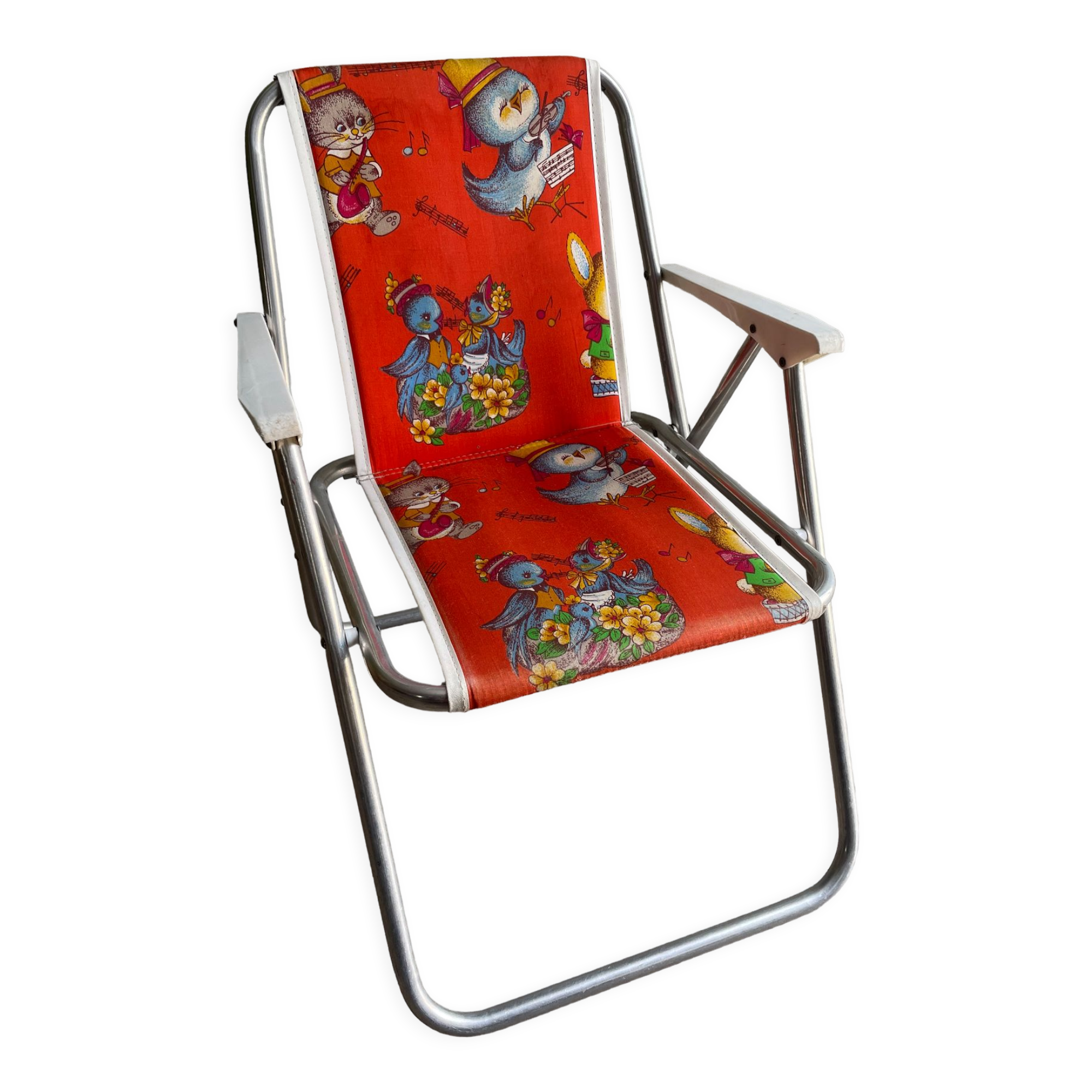 Vintage children's camping chair