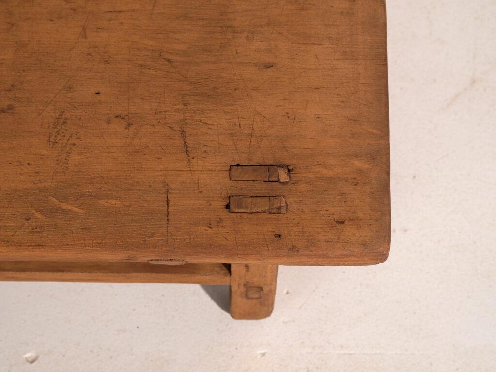 Antique pine coffee table – China, circa 1890