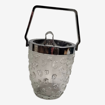 Seau glaçons verre