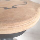 Turntable pedestal table