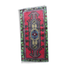 Vintage Turkish tribal Bohemian handmade small rug 50 x 97 cm