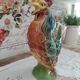 Pitcher in zoomorphic slip Rooster of the earthenware factory of Saint Clement