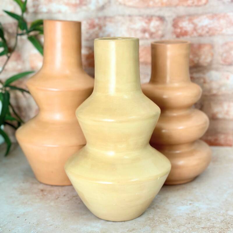 Handmade ceramic vase