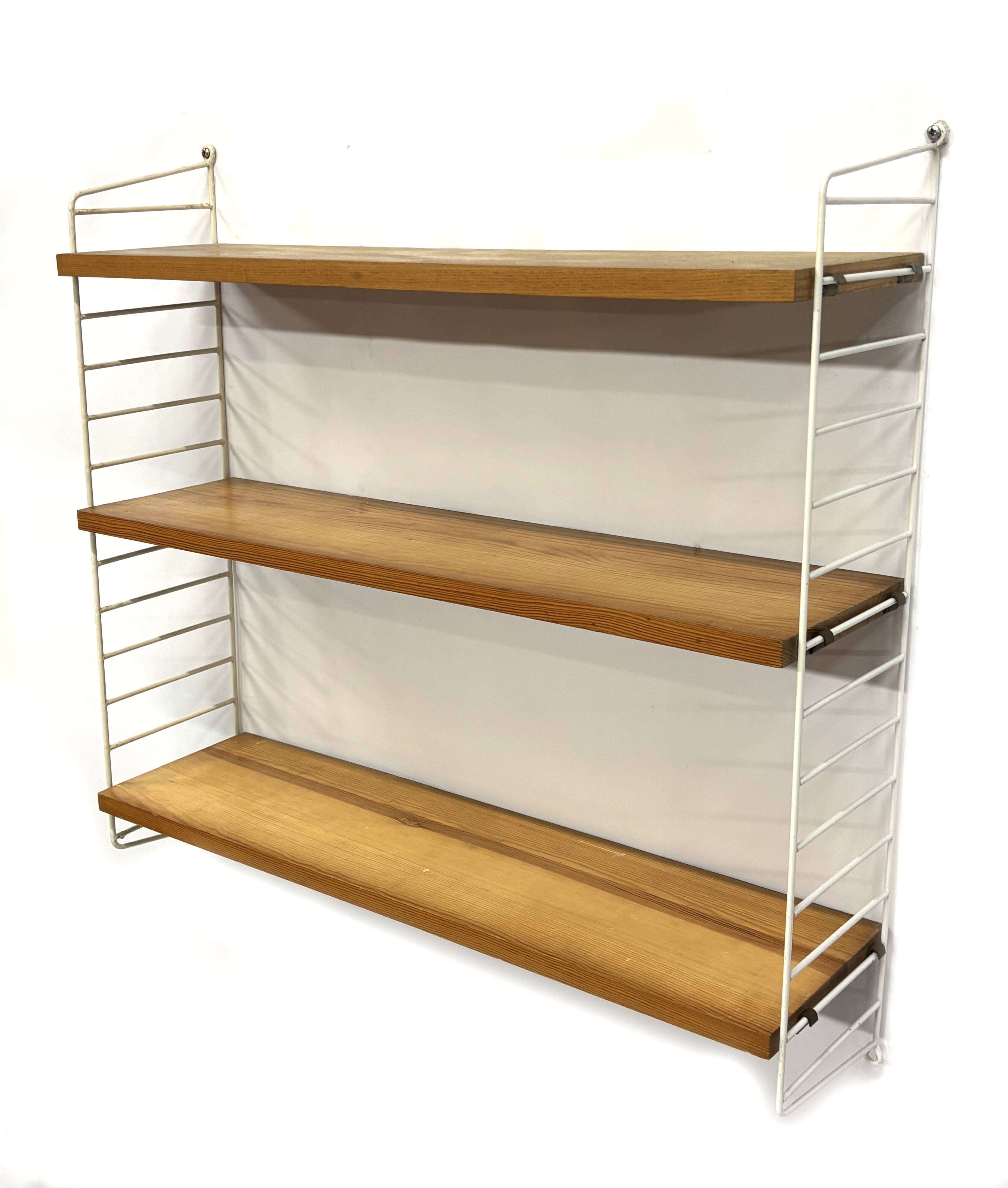 Système mural à cordes nisse du milieu du siècle, 1960 compact